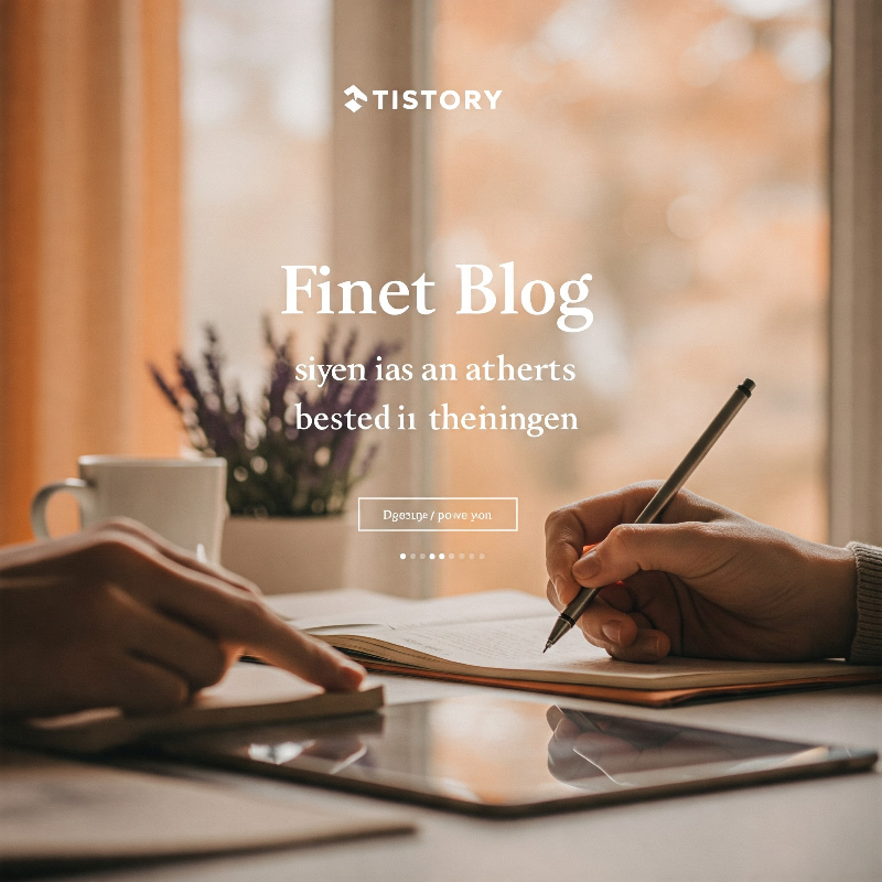 티스토리 블로그