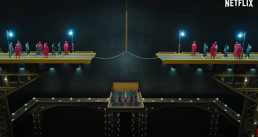 오징어게임 시즌1 줄다리기 게임