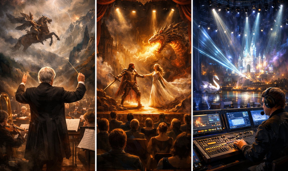 바그너 오페라 관련 그림