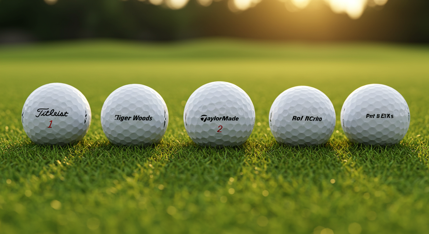 프로골퍼들이 실제 사용하는 골프공은?최고급 골프공 6가지 비교 분석! (기준, 실제, 브랜드별, 아마추어, 질문)