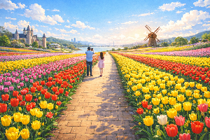 2026 튤립 개화시기｜태안 튤립축제 &amp; 수도권 봄꽃 여행 코스 추천