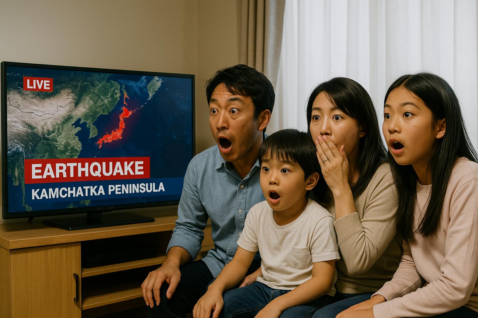 2025년 캄차카 지진과 일본 쓰나미 실시간 현황