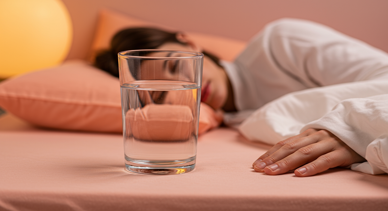 충분한 수분 수면