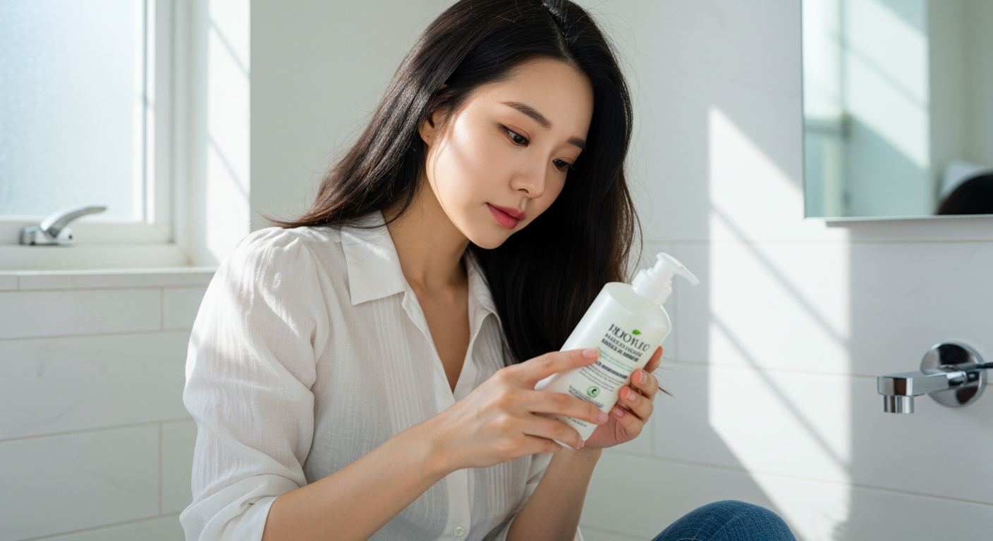 탈모샴푸 사용법