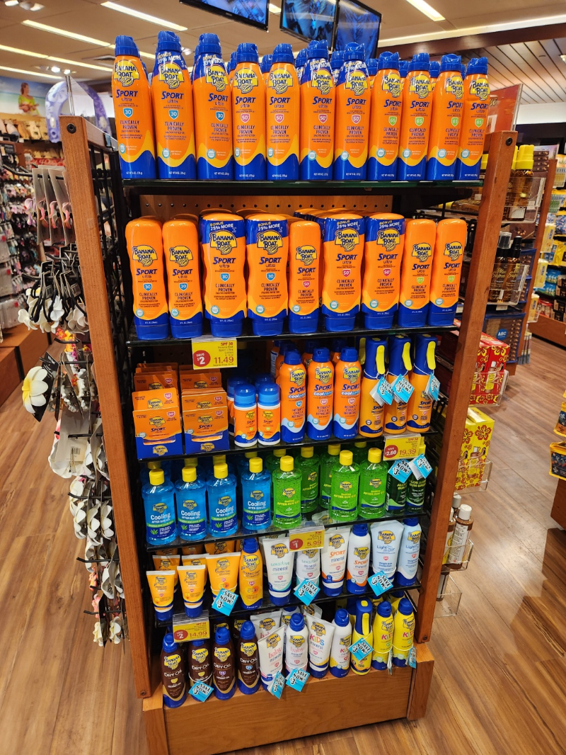 하와이 ABC스토어 바나나보트 선크림