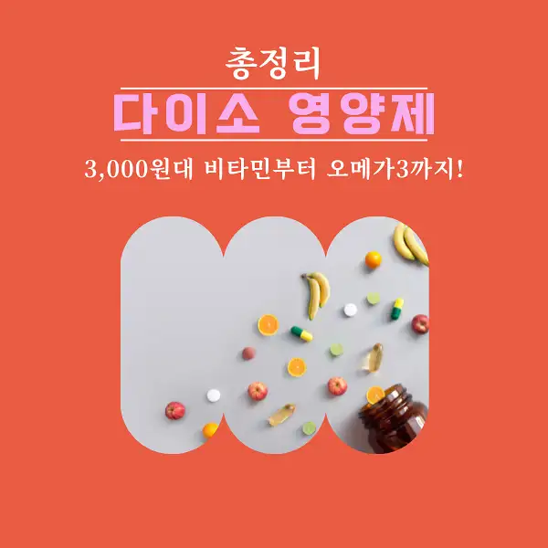 다이소 영양제