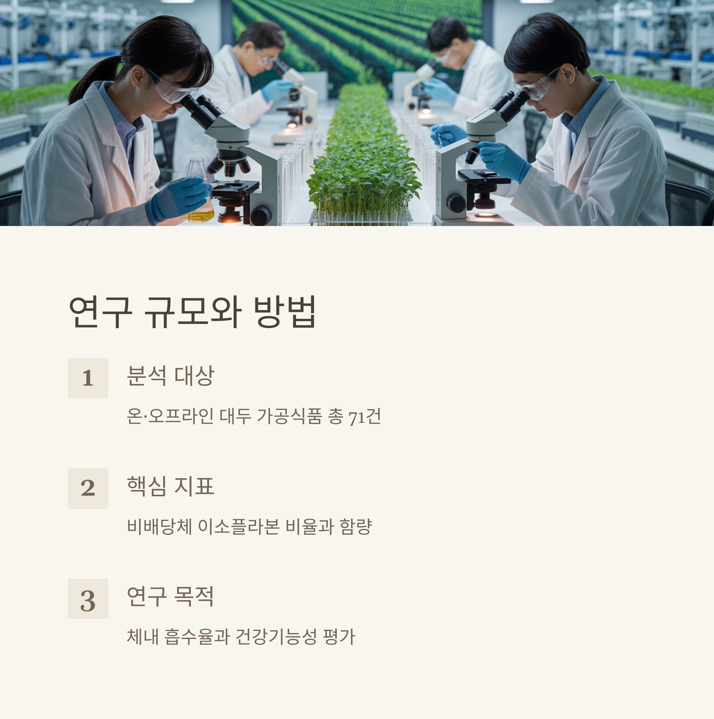 대두가공식품 1위, 청국장