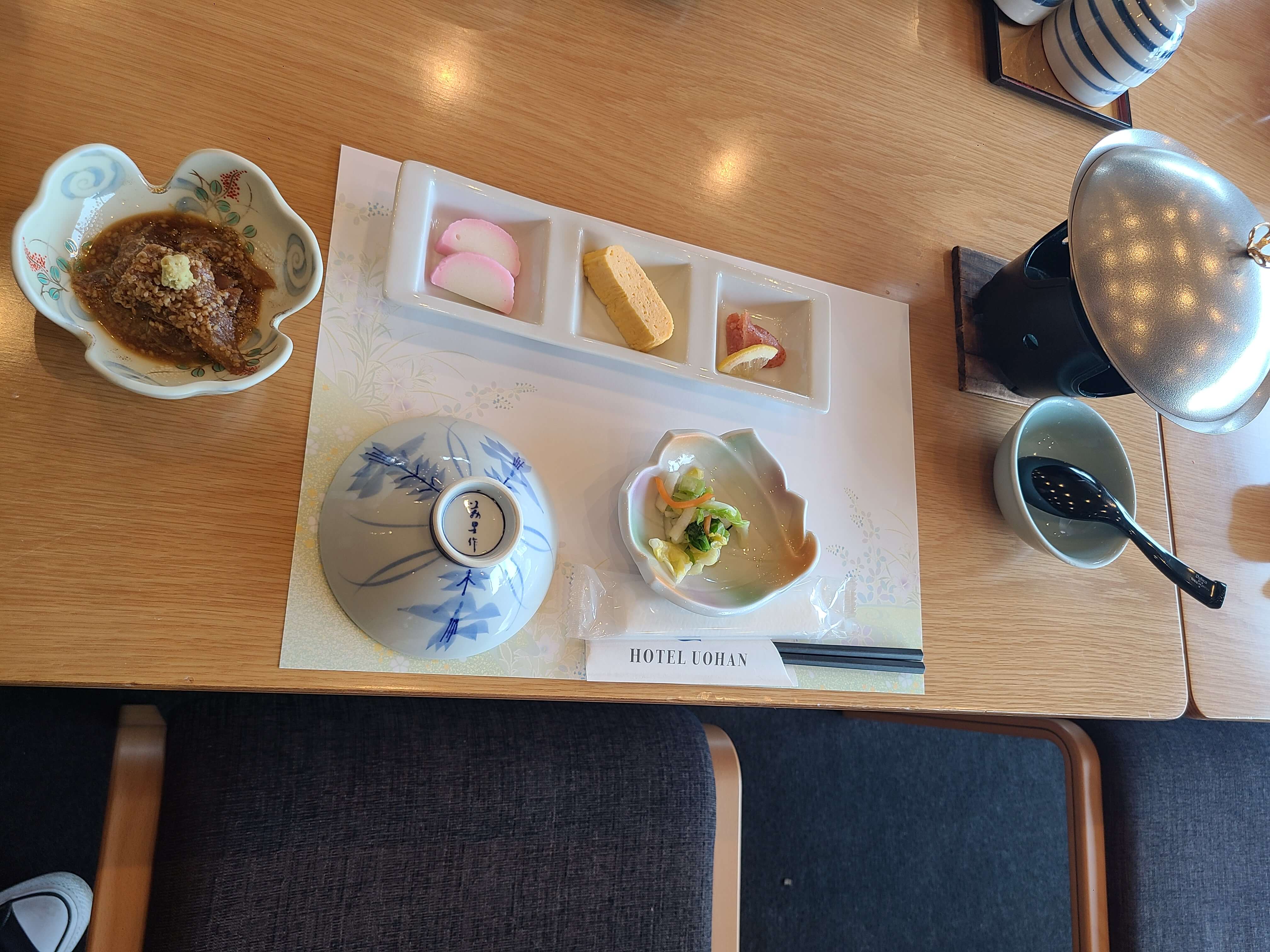 후쿠오카 료칸우오한 조식