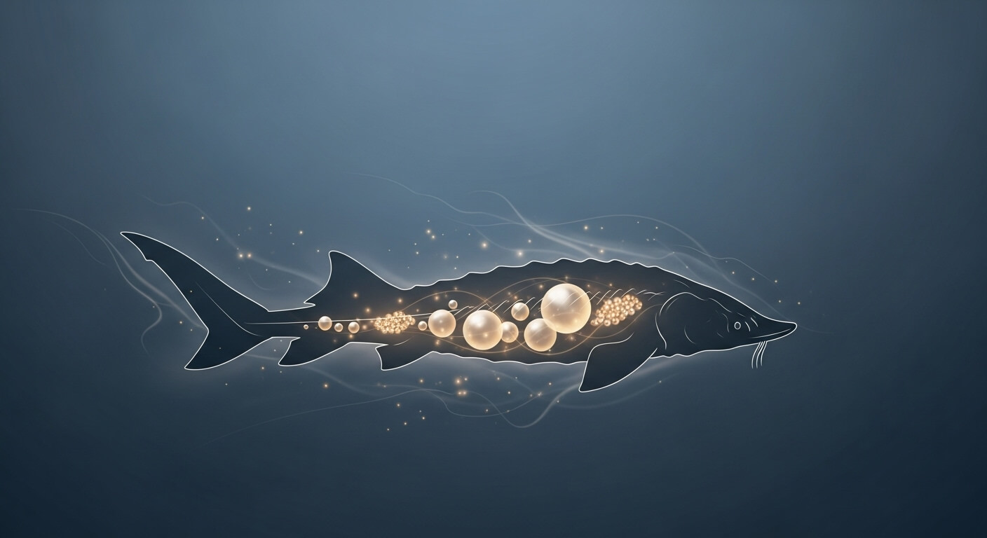 철갑상어알: 캐비아의 뿌리, 그리고 어업의 진화