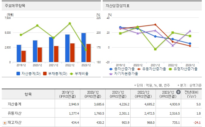 켐트로닉스 재무분석