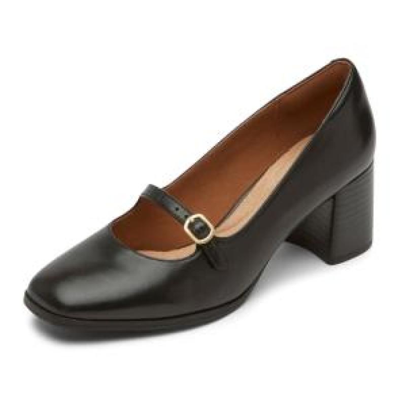 락포트 Rockport 여성용 Violetta Mary Jane 펌프스 가죽