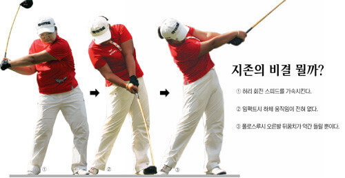 드라이버샷 이미지