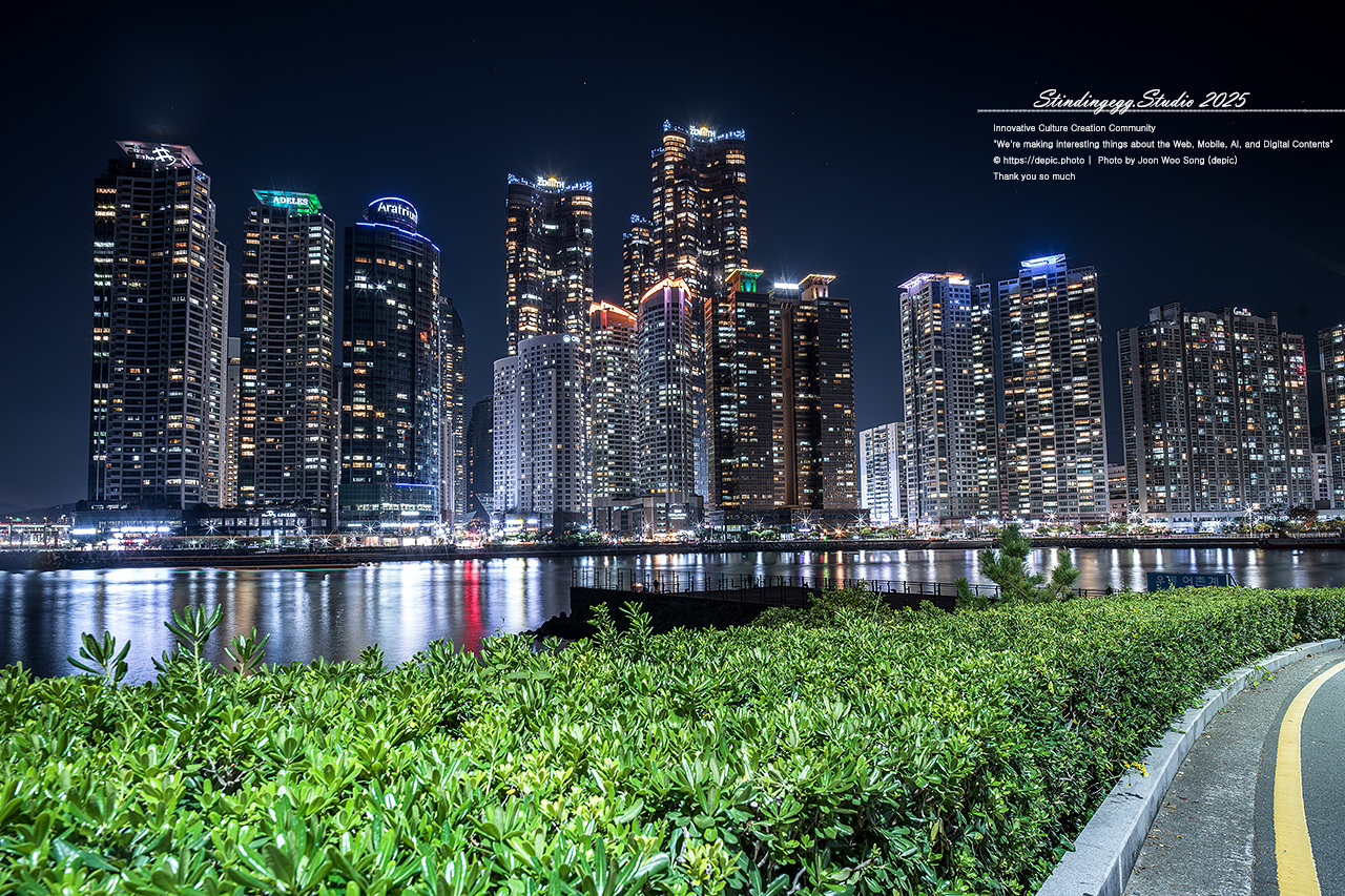 #부산 #해운대 #동백섬 #마린시티