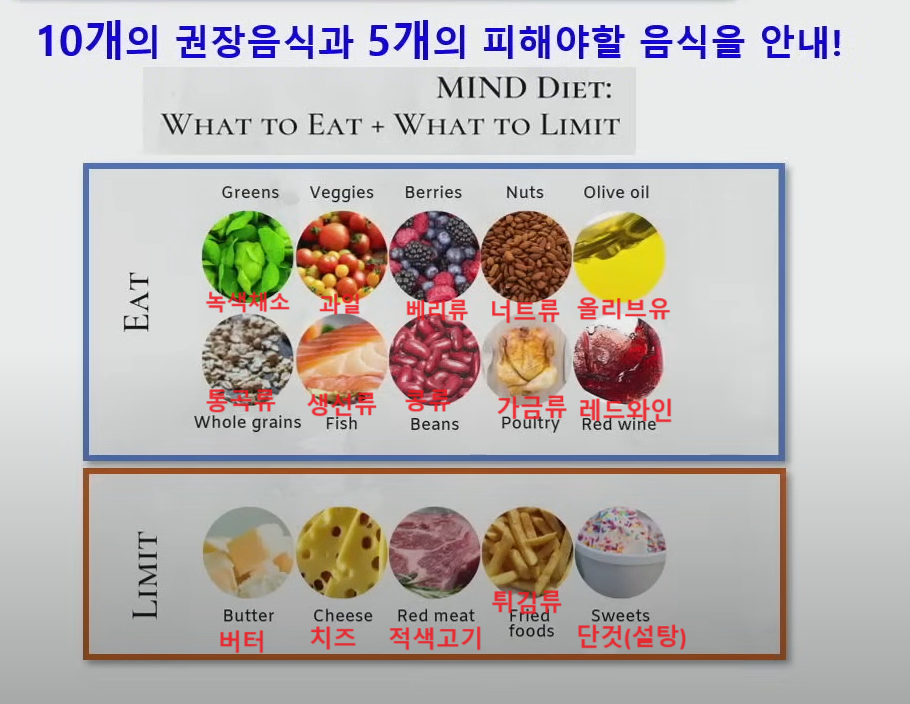 MIND diet 음식