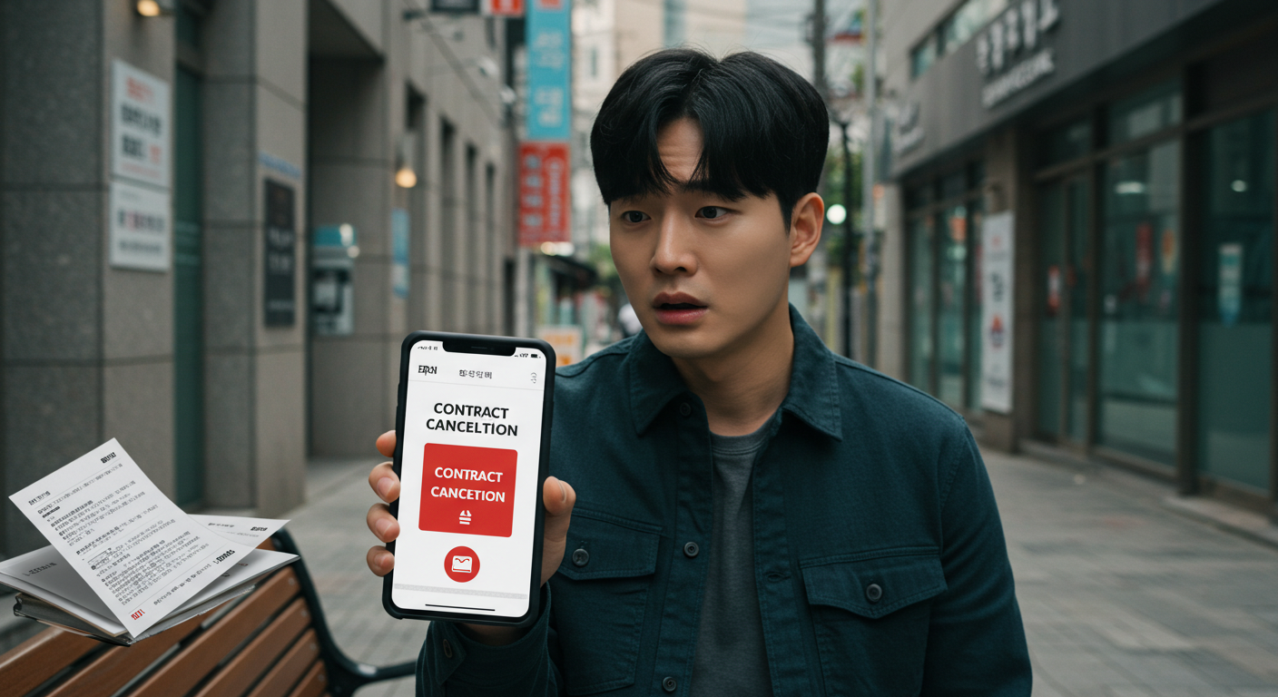 플랫폼, 가입취소, 계약해지