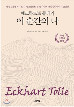 에크하르트 톨레의 이 순간의 나 : 세계 3대 영적 지도자 에크하르트 톨레 사상의 핵심집약판이자 실천편