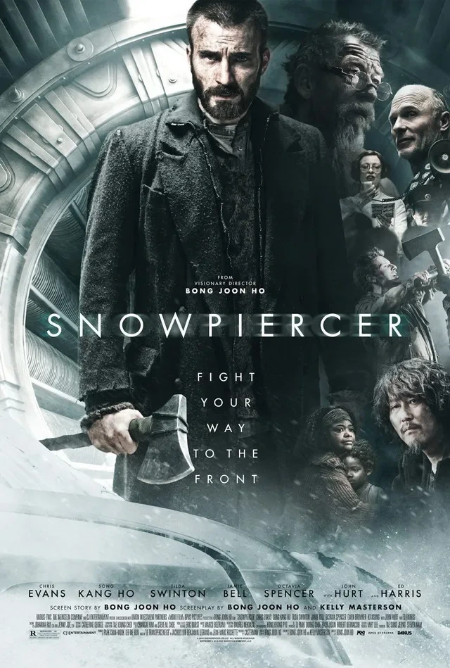 설국열차 SNOWPIERCER 북미 버전 포스터