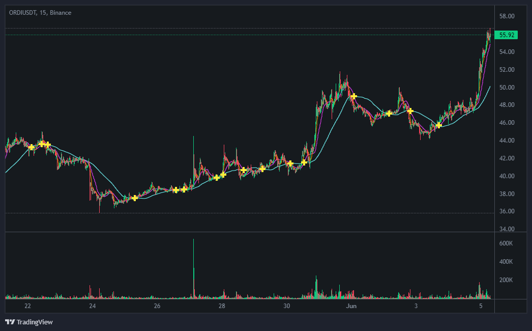 오디(ORDI) 코인 가격 현황