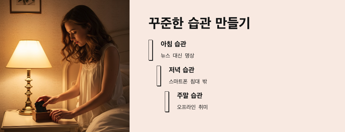 꾸준한 습관 만들기