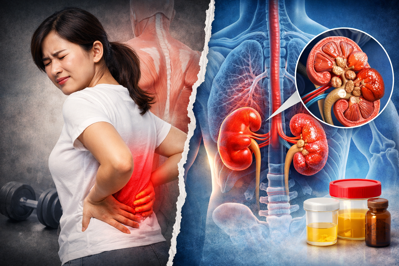 왼쪽 옆구리 통증