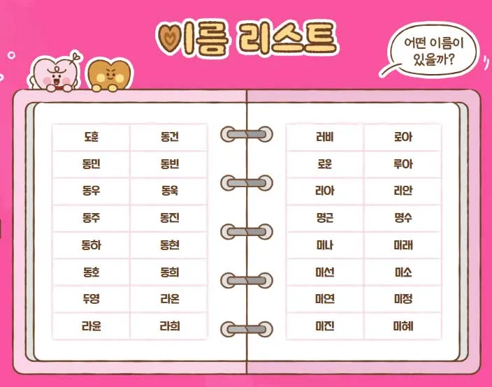 칸쵸 칸초 이름찾기 이벤트 이름리스트&amp;#44; 경품&amp;#44; 참여방법&amp;#44; 참여 홈페이지