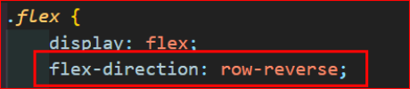flex-direction: row-reverse;