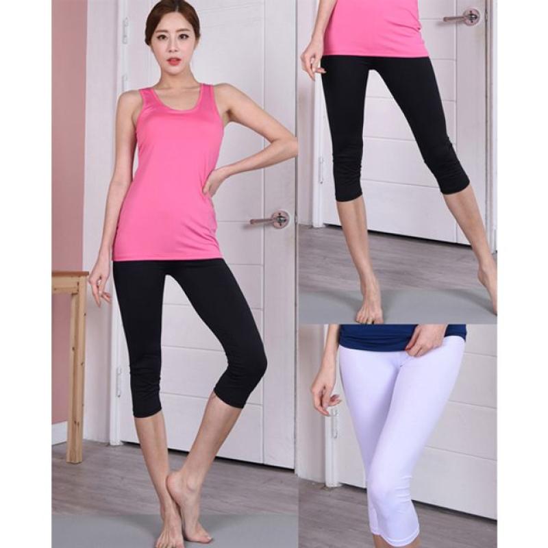 스킨센스 하이웨스트 7부 요가 레깅스 쫄바지