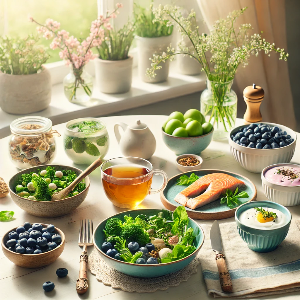 먹는 걸로도 이길 수 있다! 송화가루 알레르기에 좋은 음식 총정리