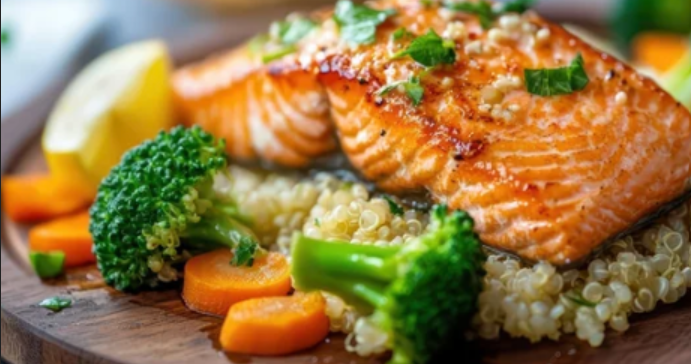 저녁 루틴: 회복과 준비의 시간 채소중심 저녁 버섯 생선 연어식단