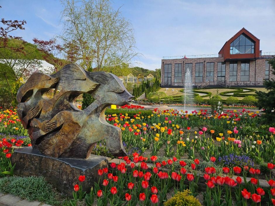 2025년 용인 자작나무숲 봄꽃축제 사진