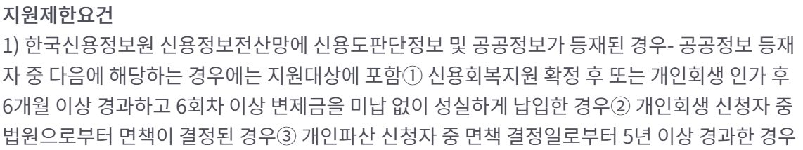미소금융 취약계층자립자금