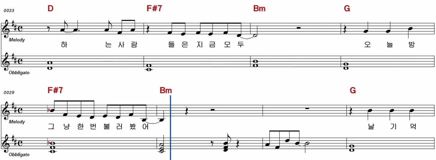지원이(한영애) 누구 없소 악보 노래방