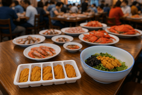 성게알