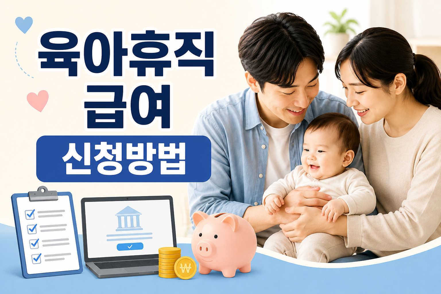 육아휴직 급여 신청방법 총정리|처음 신청하는 분들도 쉽게 이해하는 가이드 관련 사진