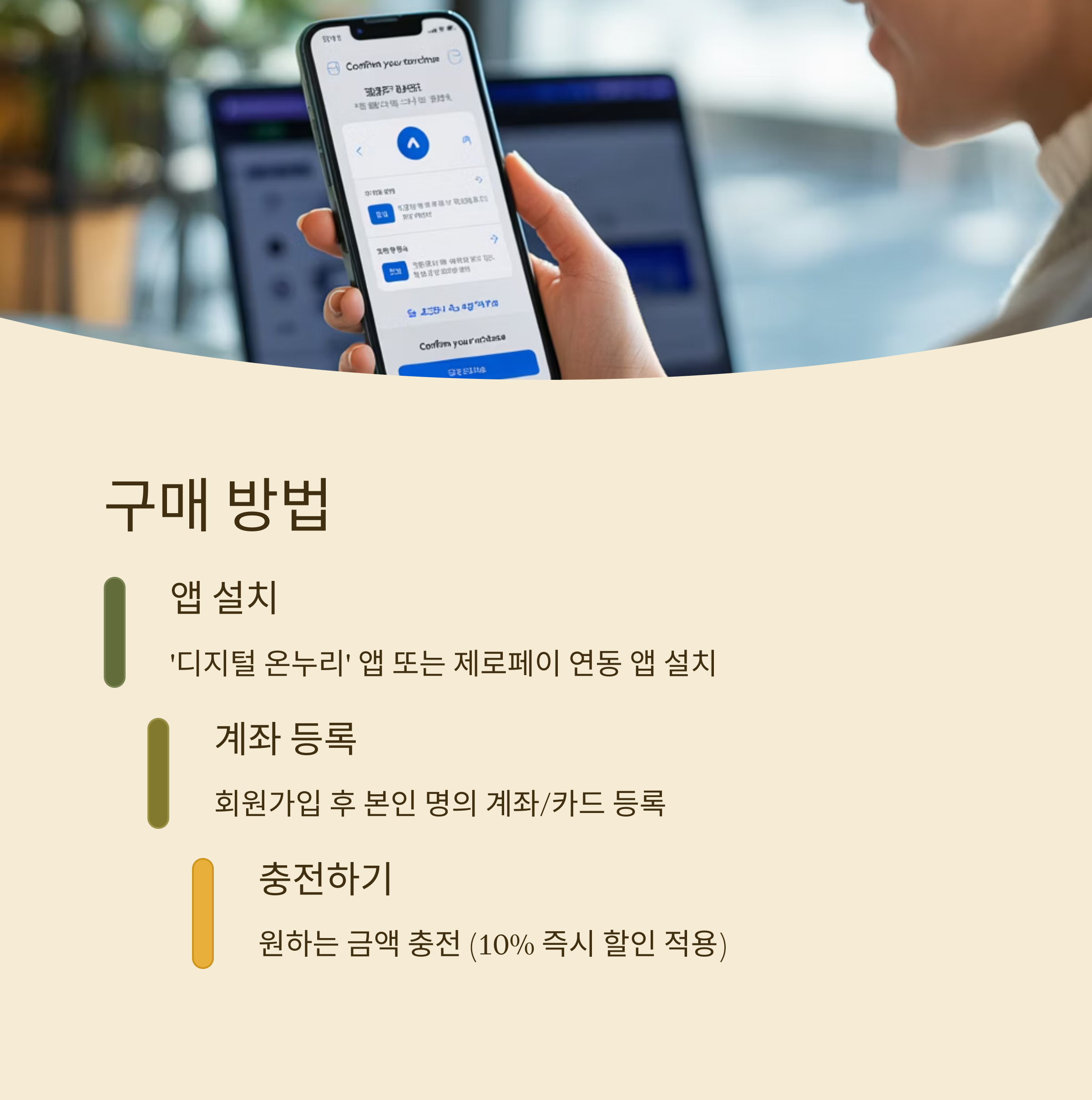 디지털 온누리상품권 구매 방법