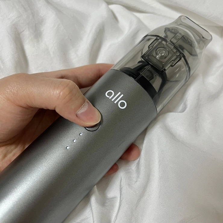 남녀노소 적당한 사이즈의 알로 무선 청소기