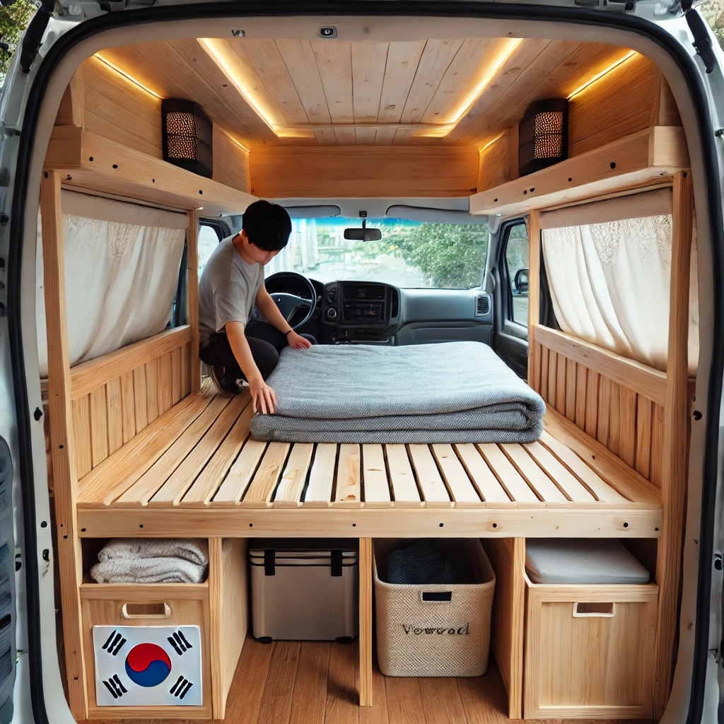 차박을 위한 차량 개조 방법