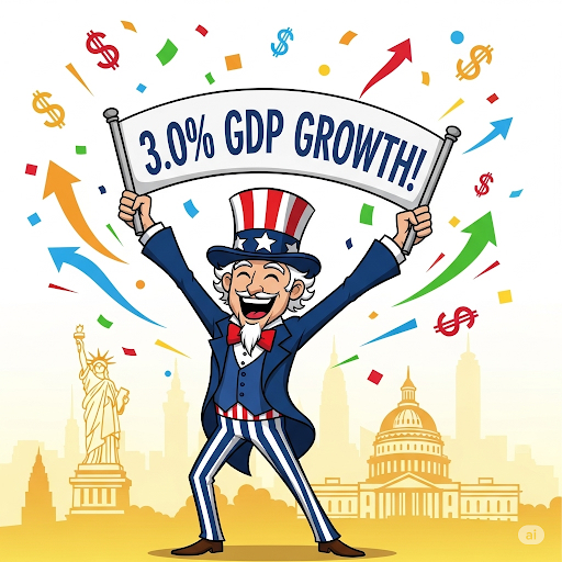 미국 GDP 성장률 3.0%, 진짜 경기 회복일까?