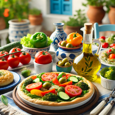그리스인의 건강 비결: 올리브오일과 채소 중심 식단