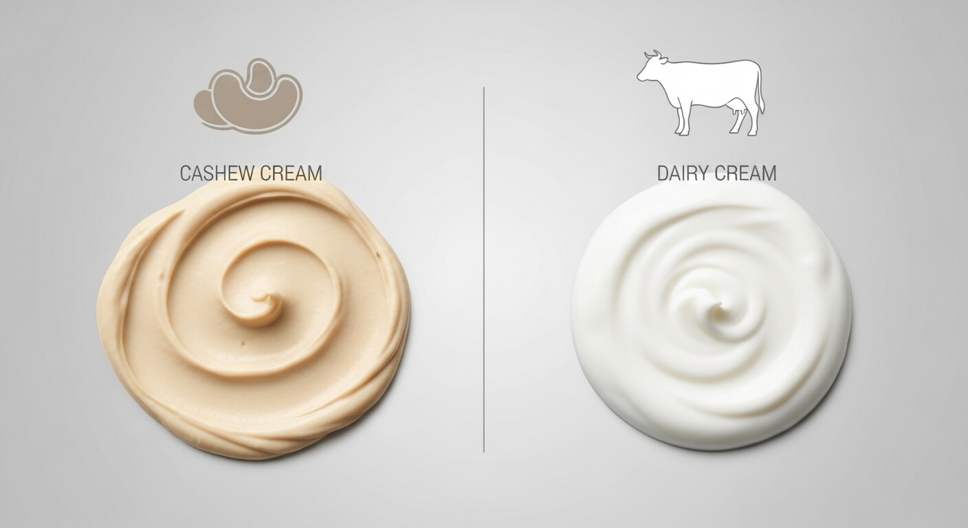 3. 유제품 크림과의 비교: 무엇이 다를까?