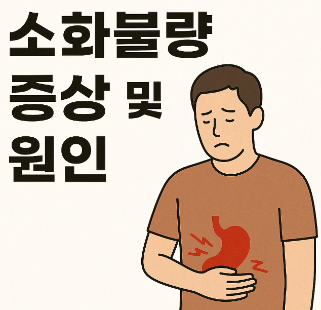 소화불량 증상 및 원인