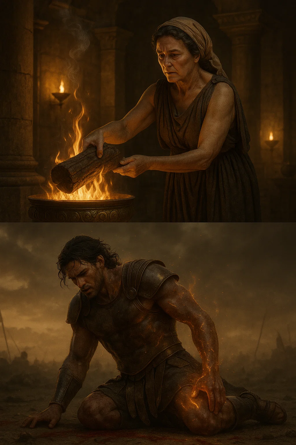 멜레아그로스 운명의장작