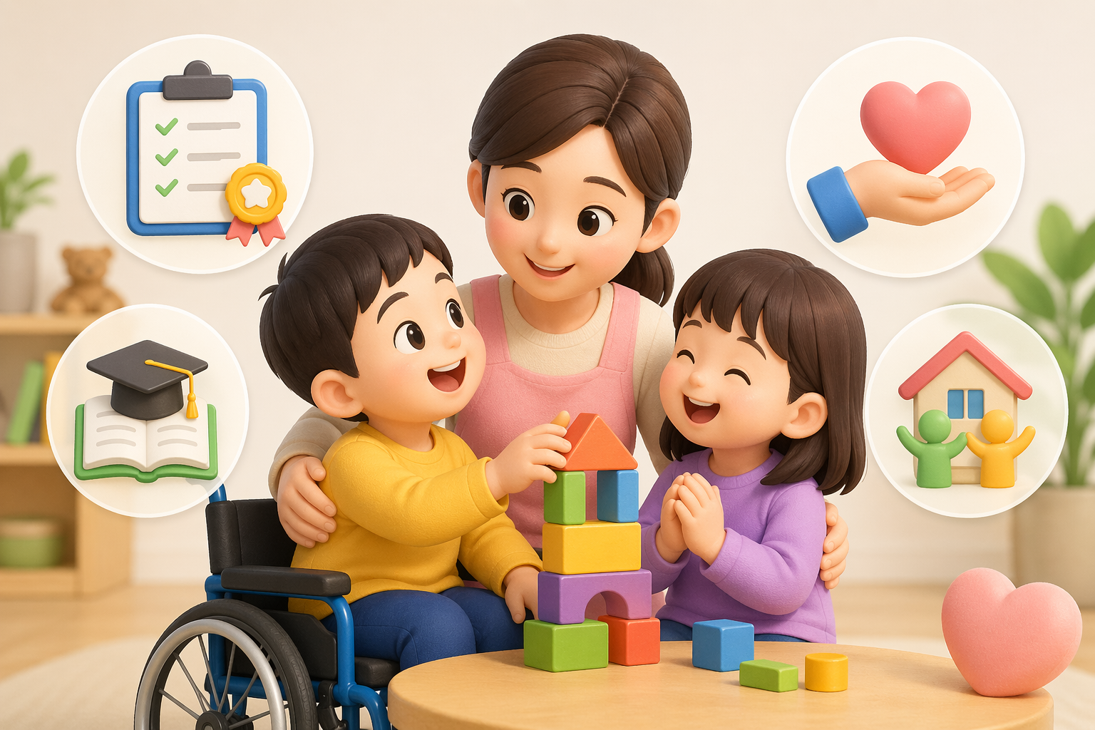 장애아동돌보미 자격증 신청방법 총정리 (+교육&middot;급여&middot;돌봄서비스 이용법) 관련 사진