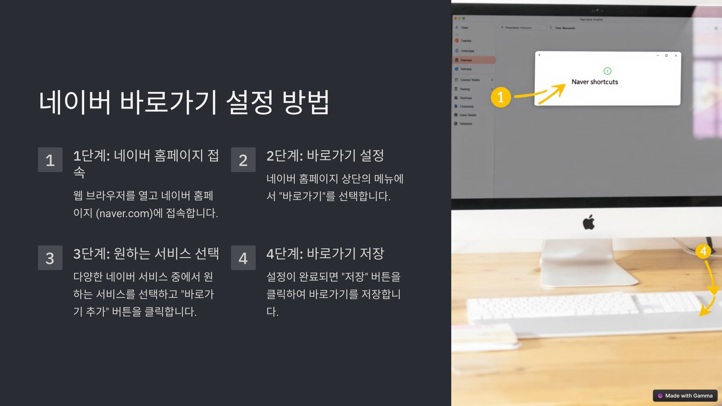 네이버 주요 기능