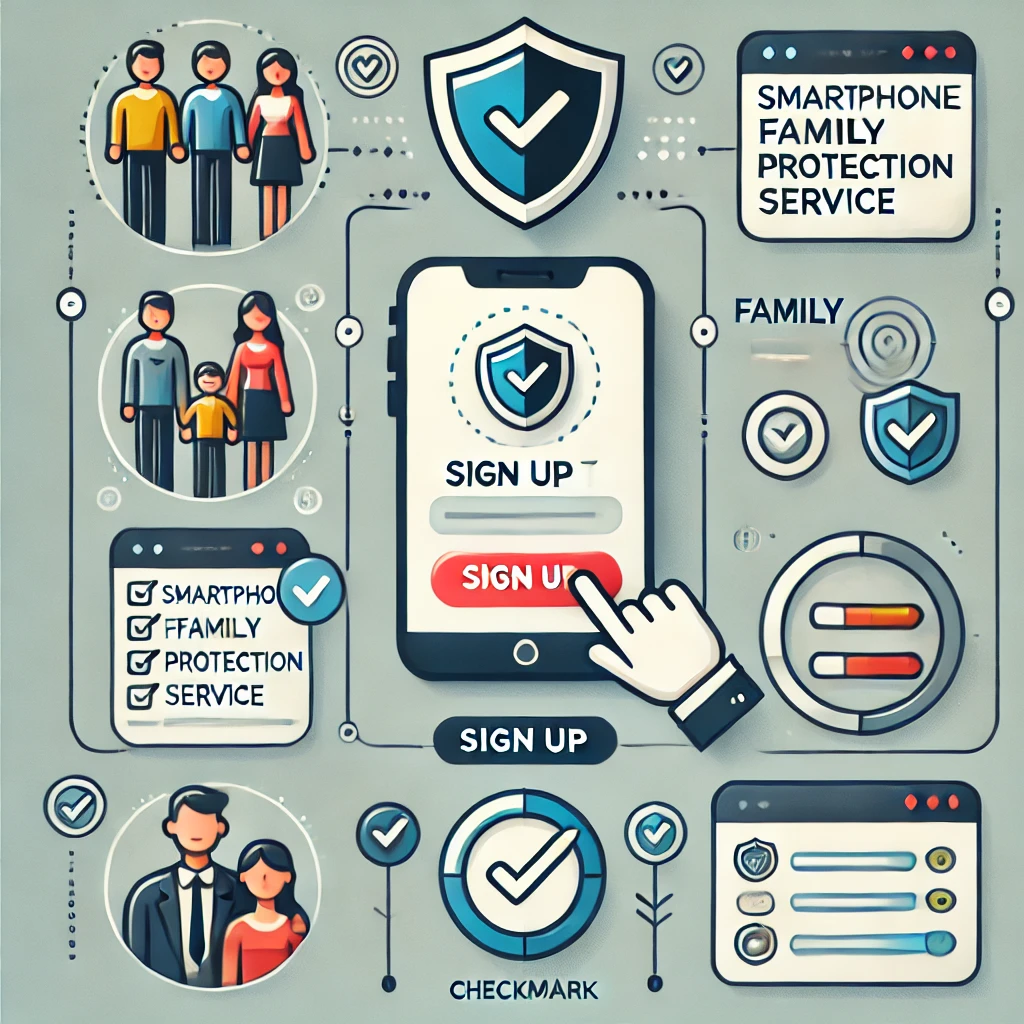휴대폰 가족 보호 서비스 가입과 해지