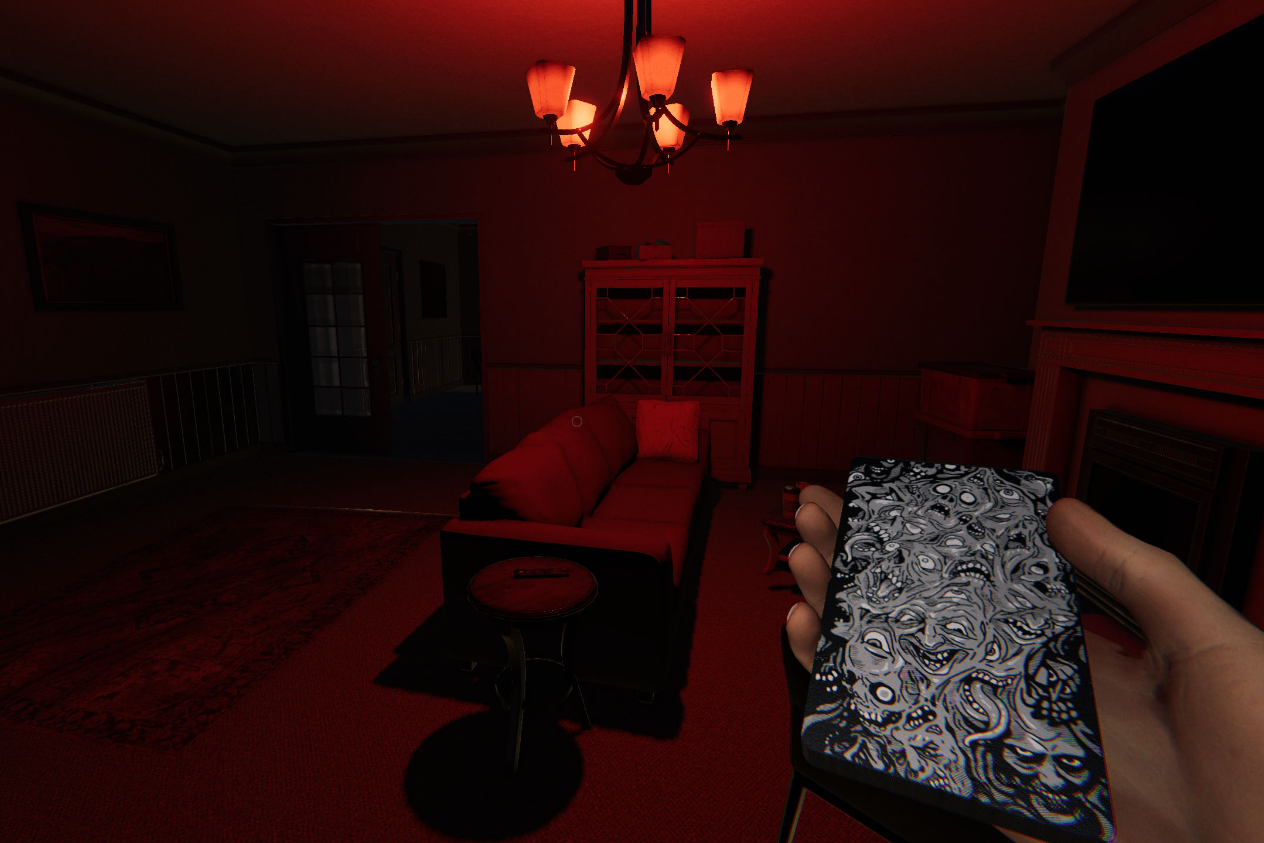 유령의 상호작용(이벤트) 모습