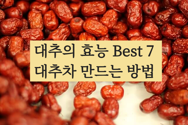 대추 효능
