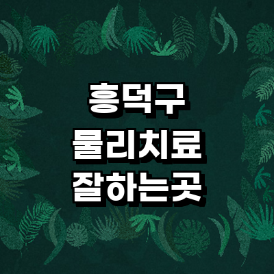 청주 흥덕구 정형외과