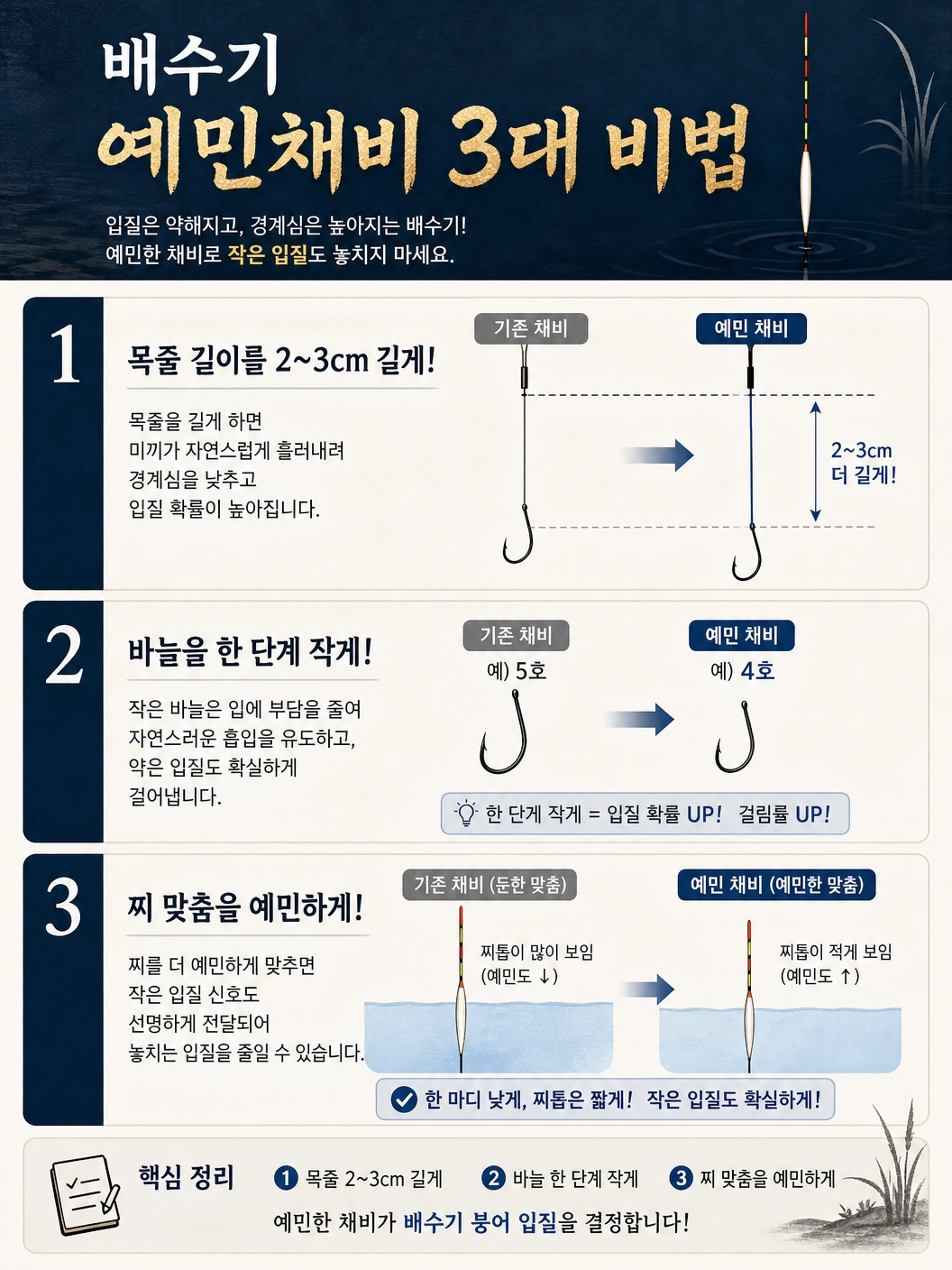 배수기_예민채비_3대비법