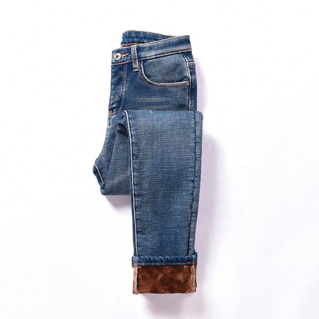 aht 따뜻한 밍크퍼 여성 기모 스키니 청바지 aht bottom 002